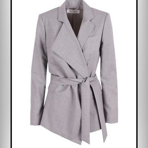 Max Mara Belluno Assymetric Wrap Jacket
